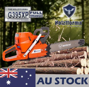 AU STOCK only to AU ADDRESS - 93.6cc Holzfforma¬Æ G395XP Gasoline Chain Saw Power Head Full Orange No Guide Bar and Chain Top Quality By Farmertec All