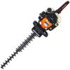 26cc 2 cycle gas powered hedge trimmer , double sided blade 24",recoil gasoline trim blade