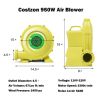 950 W 1.25 HP Air Blower Pump Fan for Inflatable Bounce House