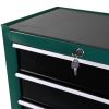 5-Drawers Rolling Tool Chest,Tool Cabinet on Wheels with Keyed Locking System and Drawer Liners,Tool Chest with Link Buckle and can be Combined to Lar