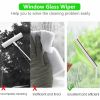 3X Glass Window Wiper Cleaner Squeegee Shower Screen Mirror Home Car Blade Brush Simple Green Car Glass Window Cleaner Wiper Cleaner Household Cleanin