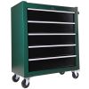 5-Drawers Rolling Tool Chest,Tool Cabinet on Wheels with Keyed Locking System and Drawer Liners,Tool Chest with Link Buckle and can be Combined to Lar