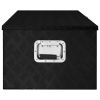 Storage Box Black 39.4"x21.7"x14.6" Aluminum