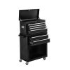 High Capacity Rolling Tool Chest with Wheels and Drawers, 8-Drawer Tool Storage Cabinet