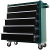 5-Drawers Rolling Tool Chest,Tool Cabinet on Wheels with Keyed Locking System and Drawer Liners,Tool Chest with Link Buckle and can be Combined to Lar