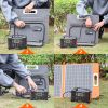 60W 18V Portable Solar Panel;  Flashfish Foldable Solar Charger with 5V USB 18V DC Output Compatible with Portable Generator;  Smartphones;  Tablets a