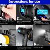 Tire Inflator Air Compressor Cordless, Portable Handheld Air Pump