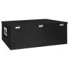 Storage Box Black 39.4"x21.7"x14.6" Aluminum