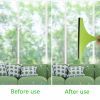 3X Glass Window Wiper Cleaner Squeegee Shower Screen Mirror Home Car Blade Brush Simple Green Car Glass Window Cleaner Wiper Cleaner Household Cleanin