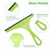 3X Glass Window Wiper Cleaner Squeegee Shower Screen Mirror Home Car Blade Brush Simple Green Car Glass Window Cleaner Wiper Cleaner Household Cleanin