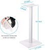 5 Core Headphone Stand Aluminum PC Gaming Headset Holder Universal Wired Wireless Headphone Hanger with Supporting Bar Flexible Headrest ABS Solid Bas