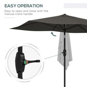 Outdoor beach umbrella / Sun Umbrella (Swiship-Ship)(Prohibited by WalMart) (Color: as picture)