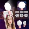 Selfie Ring Light; Portable Clip-on Selfie Fill Light; Battery Operated LED Fill Light For Mobile Phone